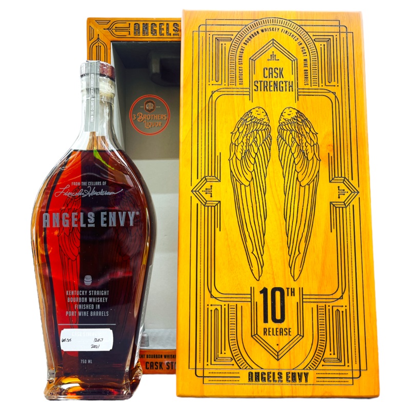 Angels Envy 10th Release Cask Strength Bourbon Whiskey (2021 Edition)