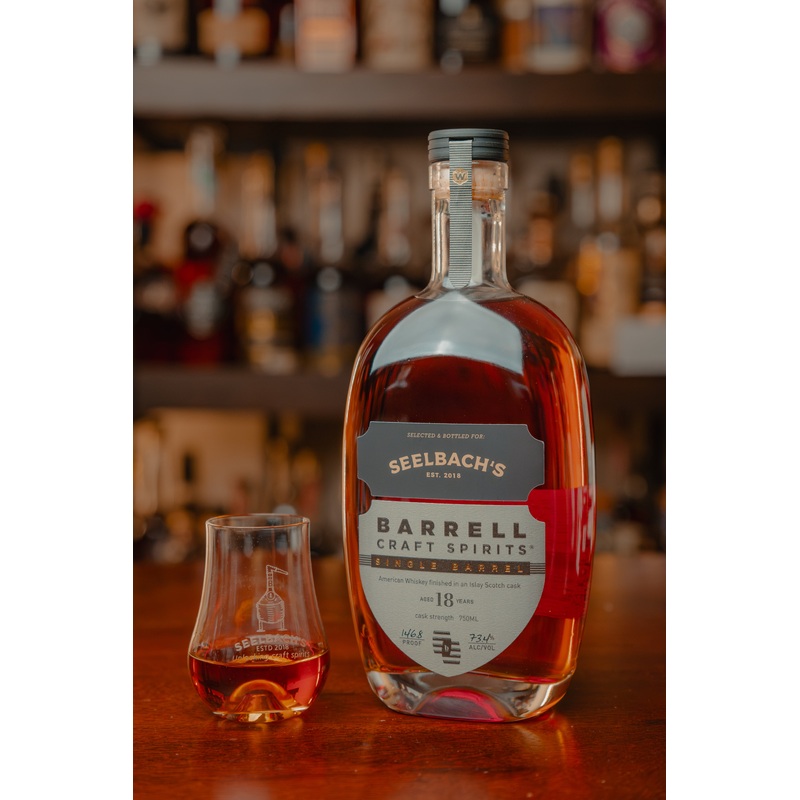 Barrell 18 Year American Whiskey Single Barrel 146.8 proof - Selected by Seelbach's