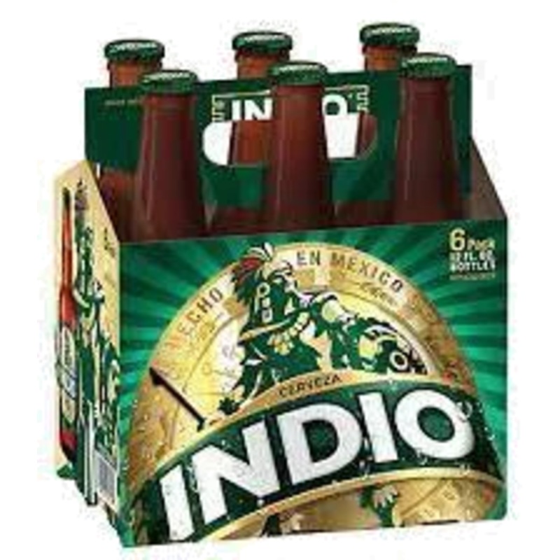 Cerveza Indio Beer 6-Pack