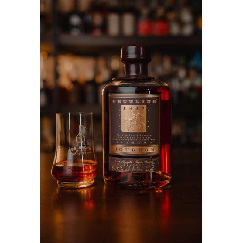 Dettling 1867 Single Barrel Cask Strength Straight Bourbon Whiskey