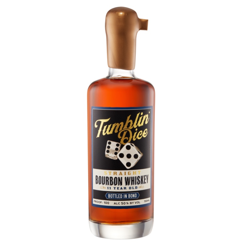 Proof and Wood Tumblin Dice 11 Year Bottled-in-Bond Bourbon