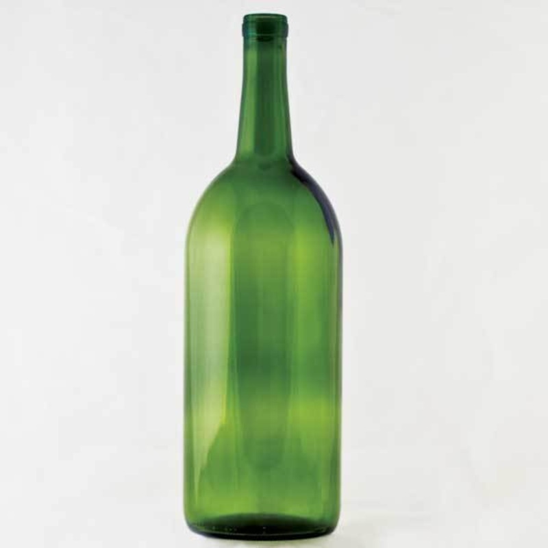 1500 ml Green Bordeaux Wine Bottles, 6 Per Case
