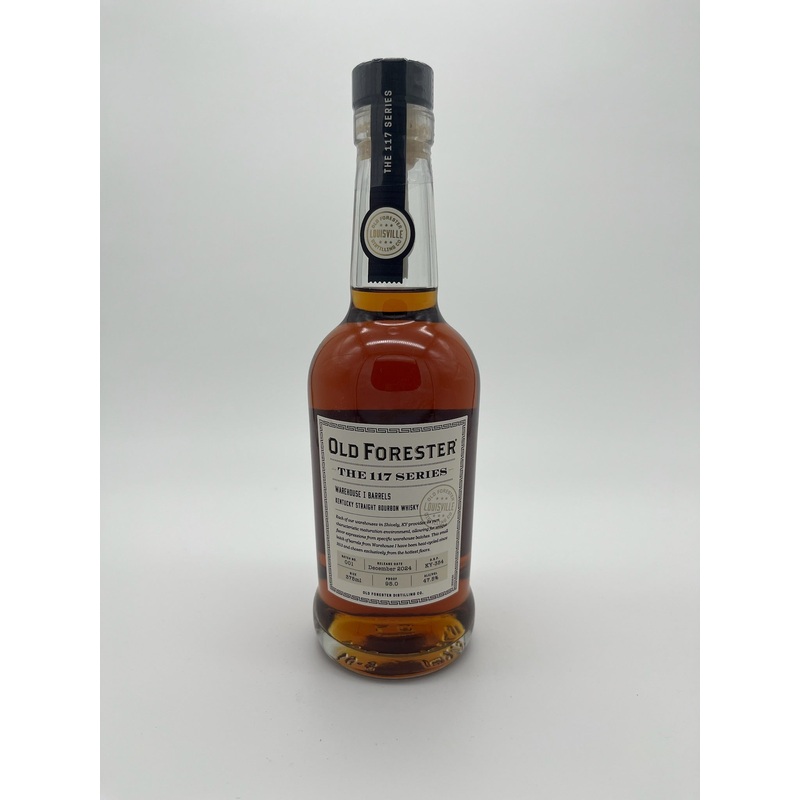 2024 Old Forester The 117 Series Warehouse I Barrels Batch #001 Straight Bourbon Whisky 375ml