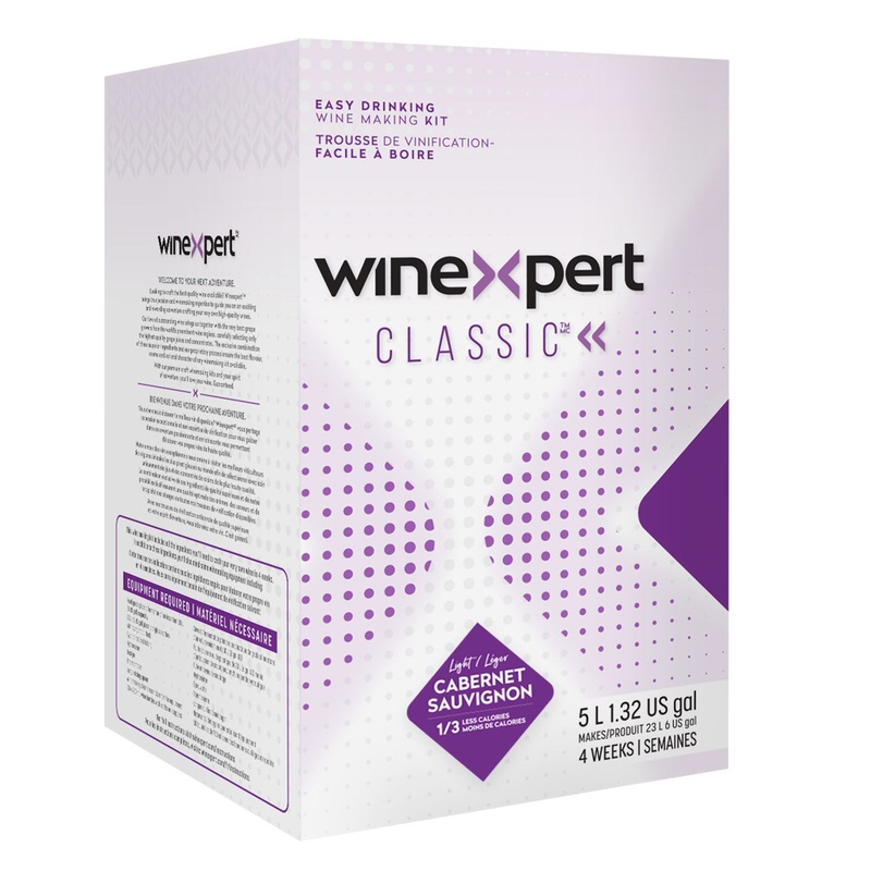 Cabernet Sauvignon Wine Kit - Winexpert Classic Light