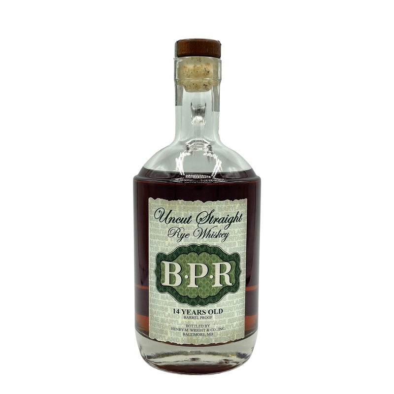 Maryland Heritage Series B.P.R. 14-Year Straight Rye Whiskey