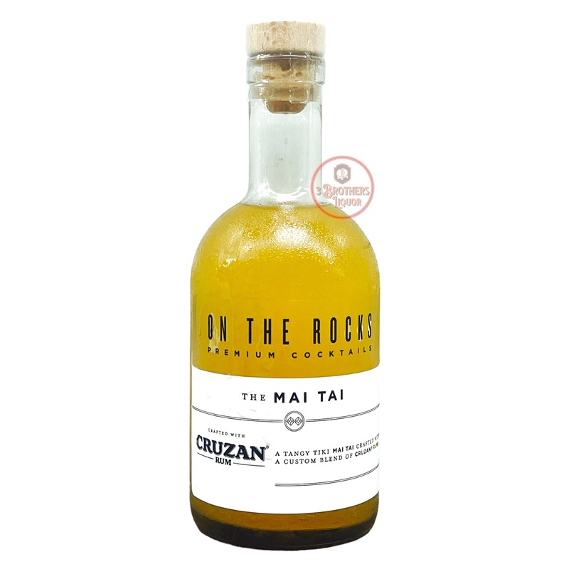 On The Rocks Cruzan Rum The Mai Tai Premium Cocktail