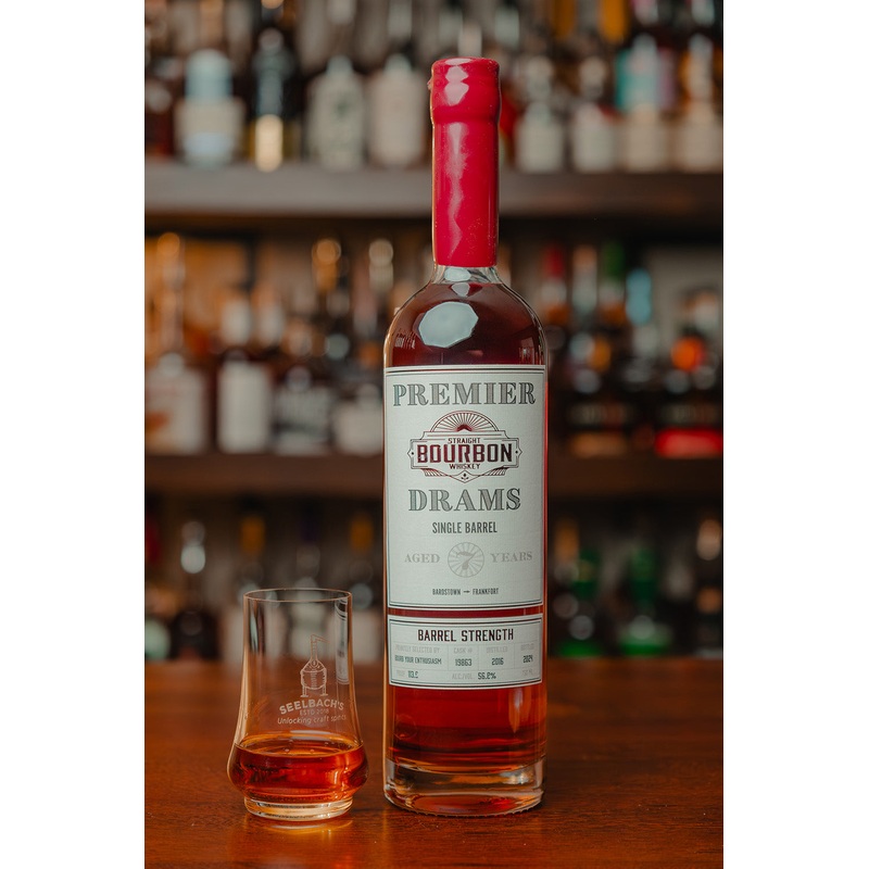 Premier Drams Single Barrel Bourbon #19863 113.6 proof - Selected by Bourb Your Enthusiasm