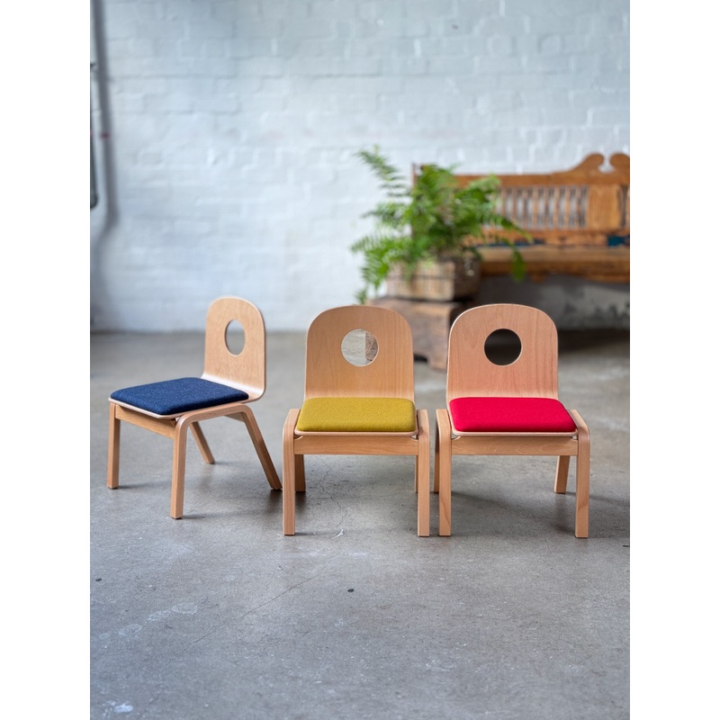 Tendo Mokko Kids Chair B0115 (Red)