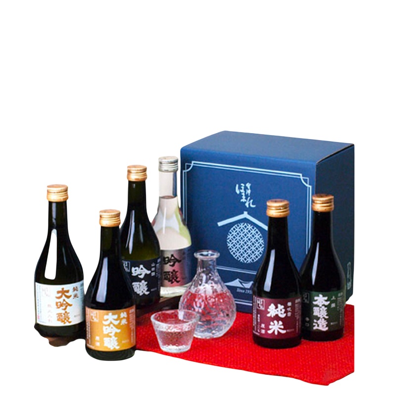 Toji's Carefully Selected Sake Comparison Set 300ml x 6 bottles 16%