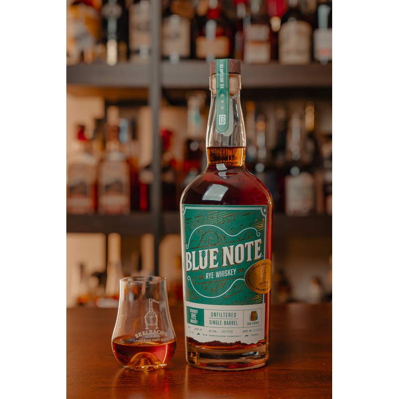 Blue Note Juke Joint Single Barrel Rye 119.4 Proof #20056 - Selected by Seelbach's
