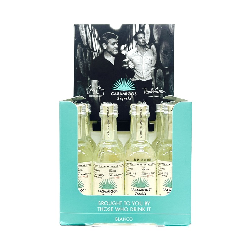 Casamigos Blanco Tequila (12 Of 50ML Miniature Shots)