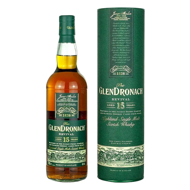 Glendronach Revival Aged 15 Years Scotch