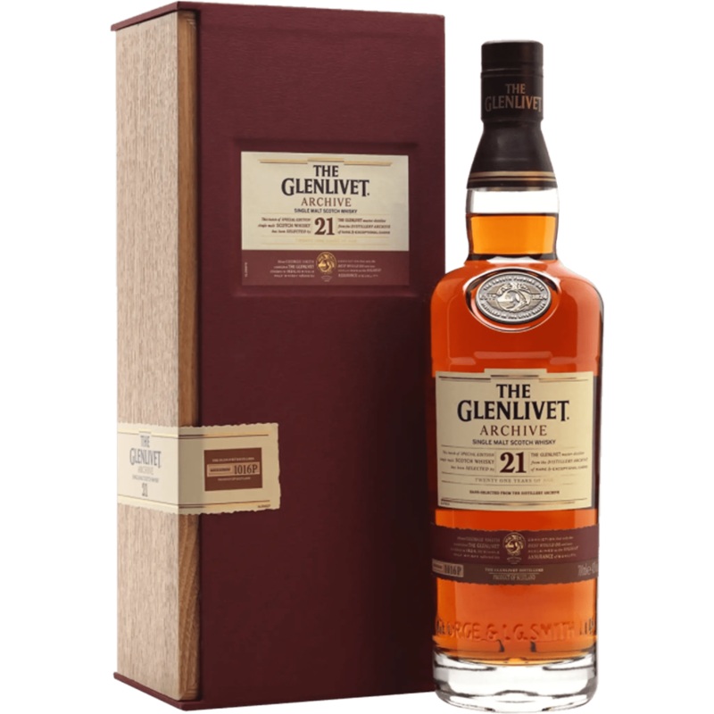 The Glenlivet Archive 21 Year Old Single Malt Scotch Whisky 750ml