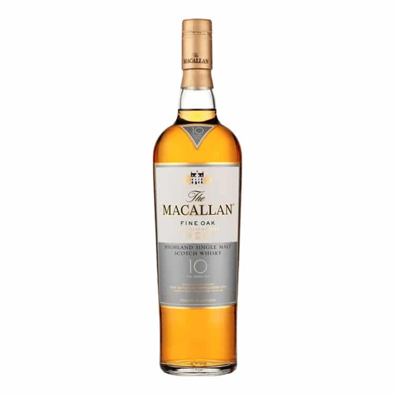The Macallan Fine Oak 10 Year Scotch