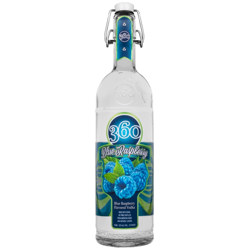 360 BLUE RASPBERRY VODKA