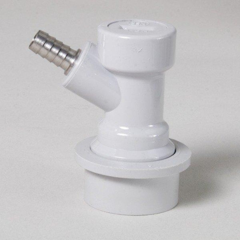 Ball Lock Disconnect- 1/4" Barb Gas
