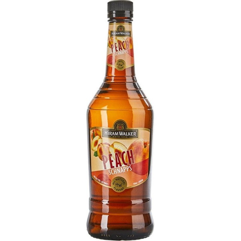 Hiram Walker Peach Schnapps 30 Proof