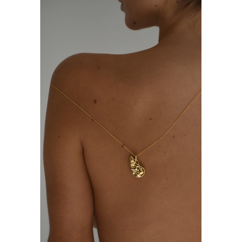 Delicate Cuban Chain Necklace in Gold