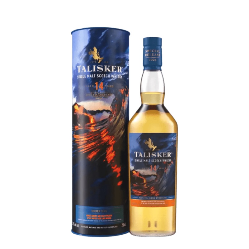 Talisker 14 Year Natural Cask Strength Single Malt Scotch Whisky Special Release