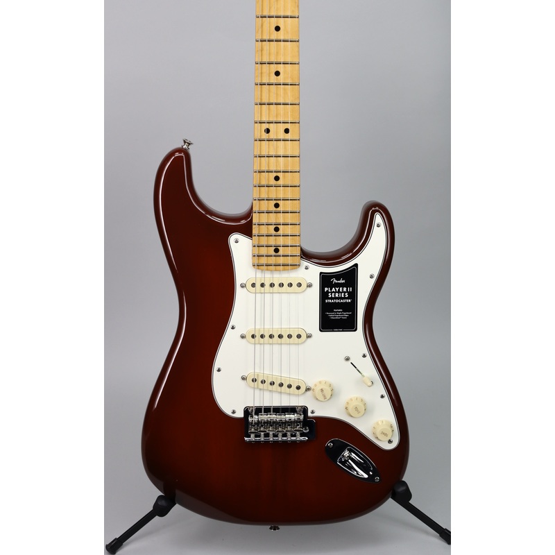 Tweed Bundle Fender Player II Stratocaster Chambered Mahogany Transparent Mocha Burst + Fender Classic Series Case Tweed