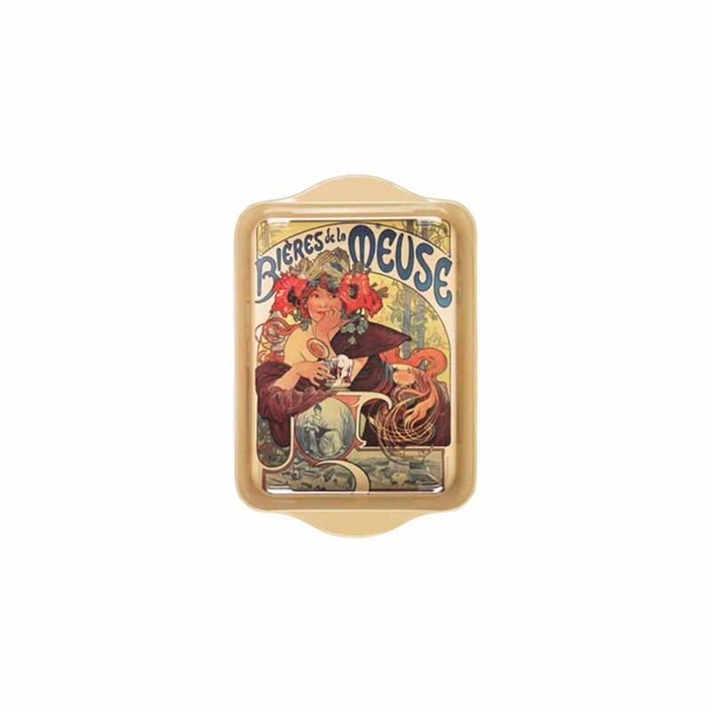 CARTEXPO "BIERES DE LA MEUSE" METAL TRAY