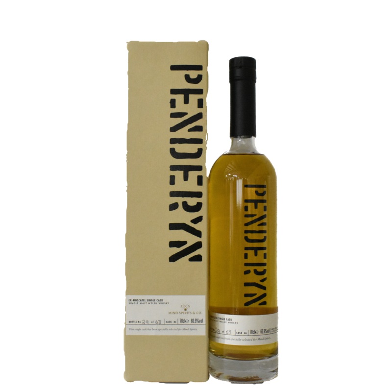 Penderyn Ex Moscatel Cask Single Malt Welsh Whisky 700ml 60.9%%