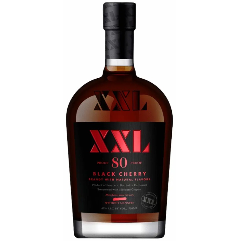 Xxl Black Cherry Flavored Brandy 750ml