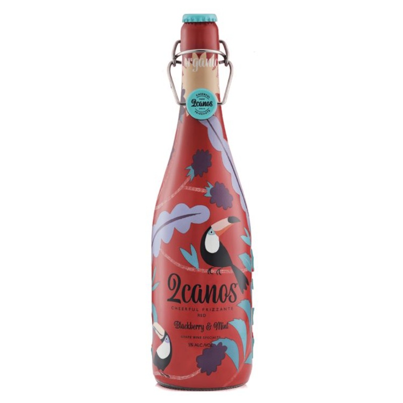 2Canos Frizzante Blackberry & Mint - 750ml