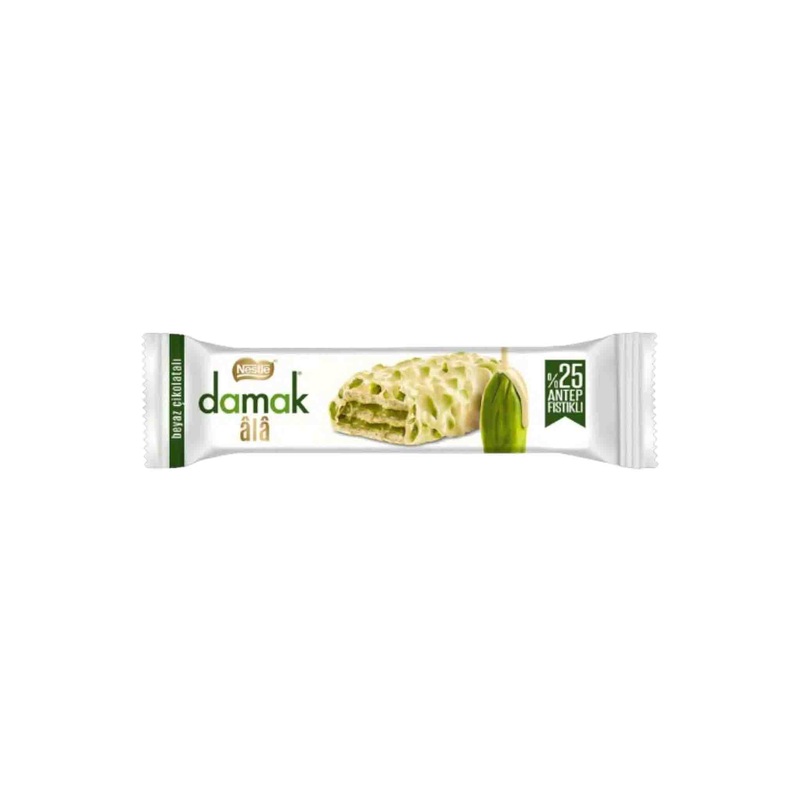 NESTLE DAMAK ALA PISTACHIO IN WHITE CHOCOLATE 30g