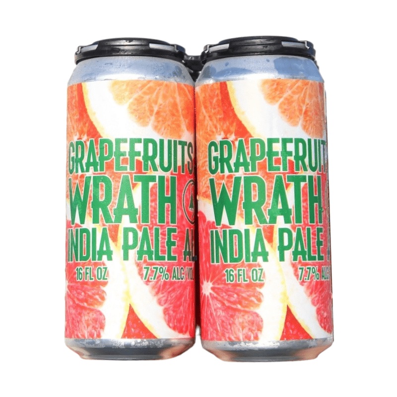 San Fernando Brewing Co. 'Grapefruits of Wrath' IPA Beer 4-Pack