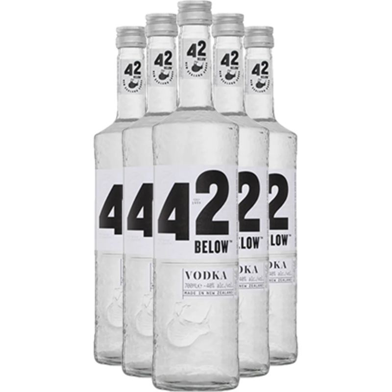 42 Below Pure Vodka SIX PACK 1000ml