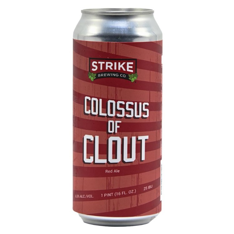 Strike Brewing "Colosus of Clout" Red Irish Ale - 16oz x 4
