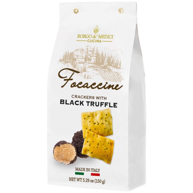 Borgo de' Medici - Focaccine Black Truffle 150g - AS03581