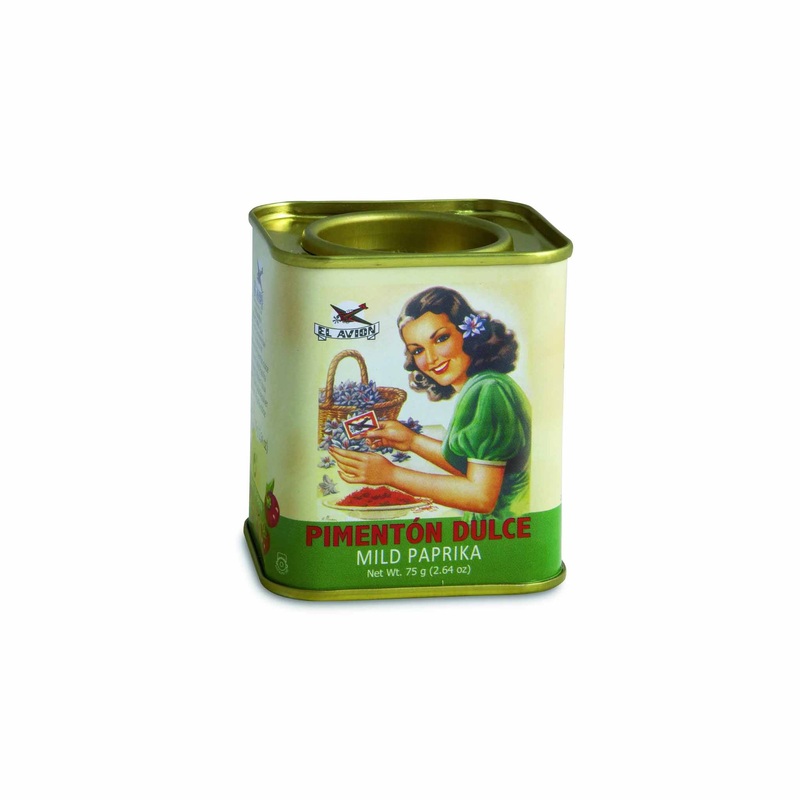 EL AVION MILD SWEET PAPRIKA VINTAGE TIN 75g