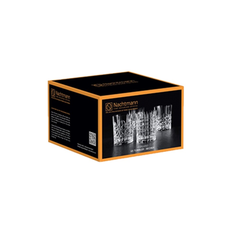 Nachtmann Highland Whisky Tumbler - Set of 4