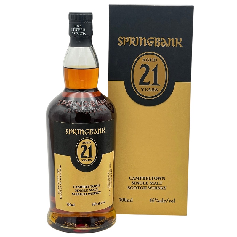 Springbank 21 Year Old Scotch Whisky 2025 Edition