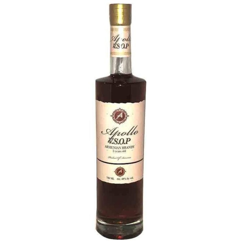 Apollo V.S.O.P 5 Year Old Armenian Brandy - 750ml