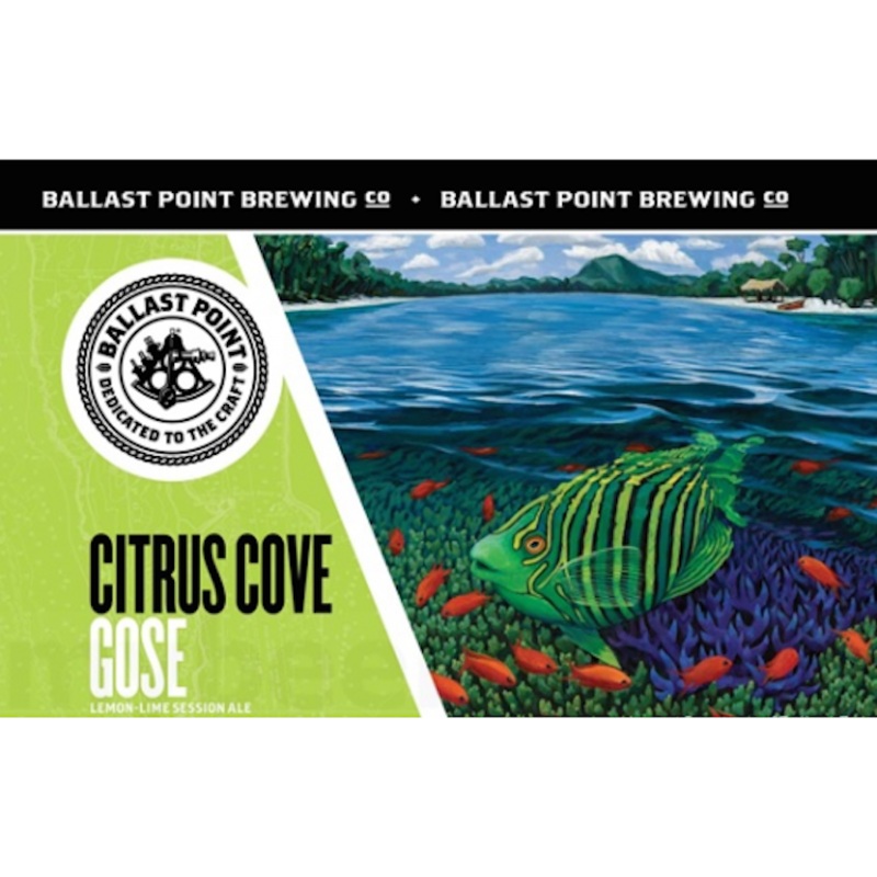 Ballast Point Citrus Cove Gose Beer 6 Pack