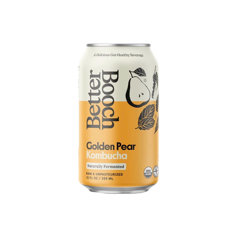 BETTER BOOCH GOLDEN PEAR KOMBUCHA 12oz