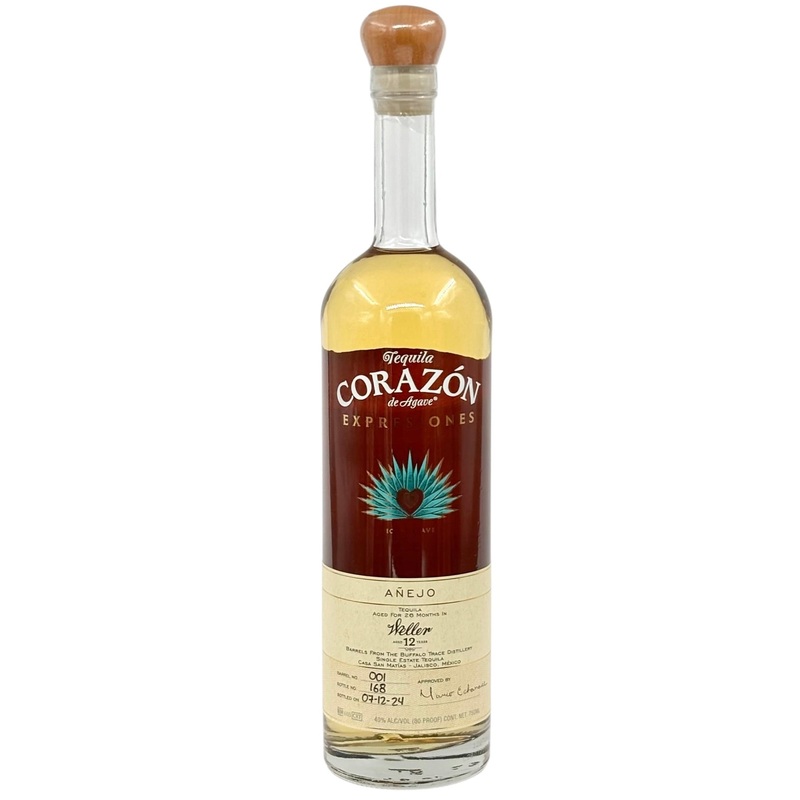 Expresiones del Corazon "Aged in WL Weller 12 Year" Anejo Tequila