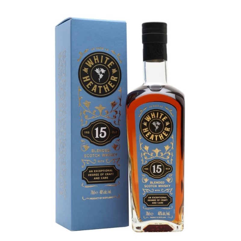 White Heather 15 Years Blended Scotch Whisky - 750ml