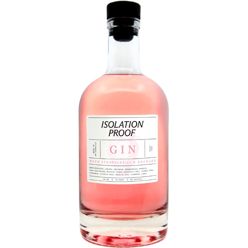 Isolation Proof Strawberries & Rhubarb Gin