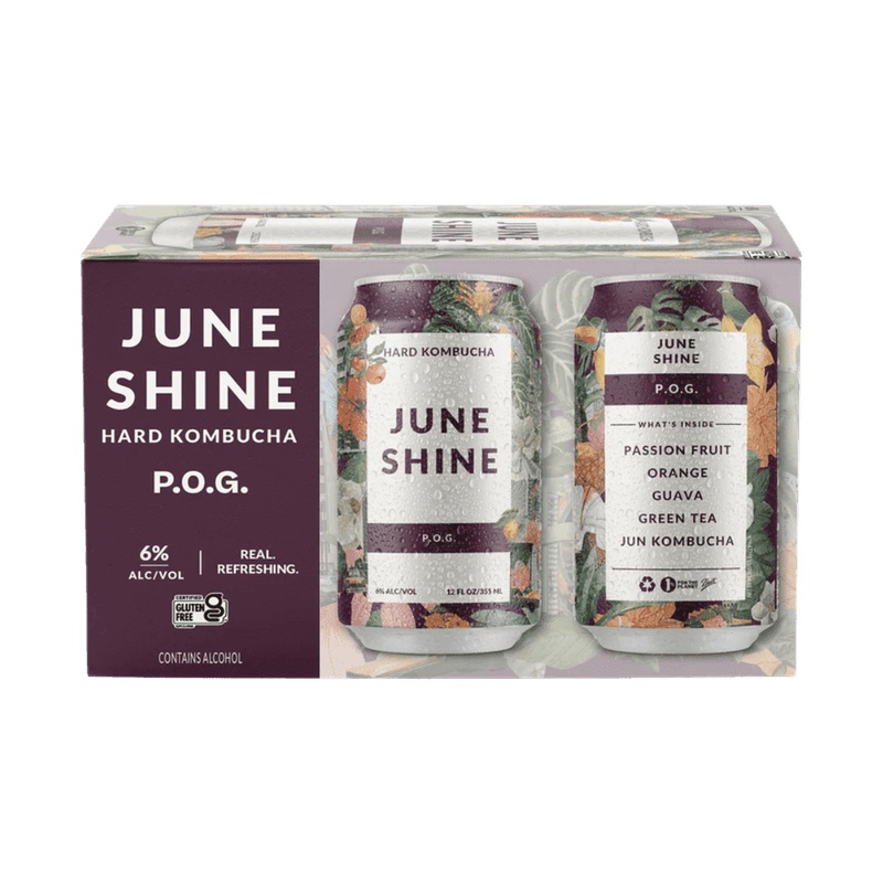 JuneShine POG Hard Kombucha 6-pack