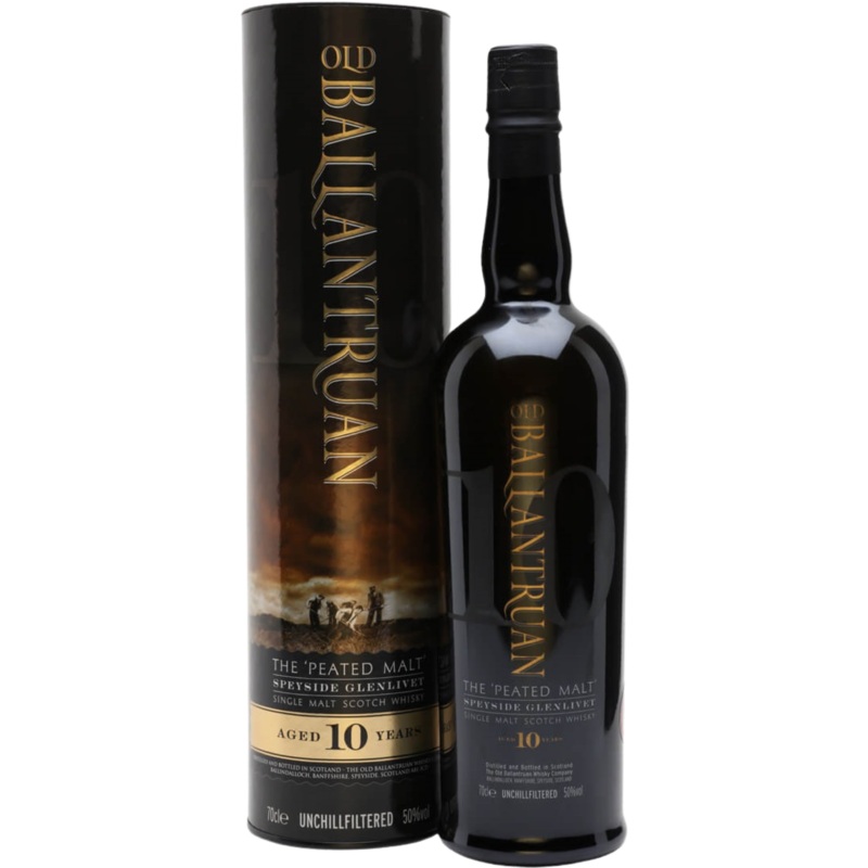 Old Ballantruan 10 Years + GB 50% 70cl