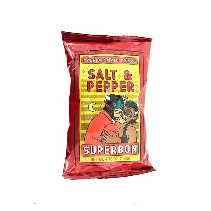 SUPERBON POTATO CHIPS SALT&PEPPER 135g