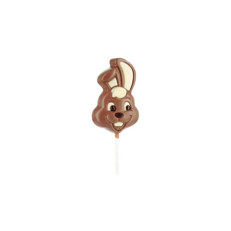 BELFINE BUNNY BINKY MILK CHOCOLATE LOLLIPOP 25g