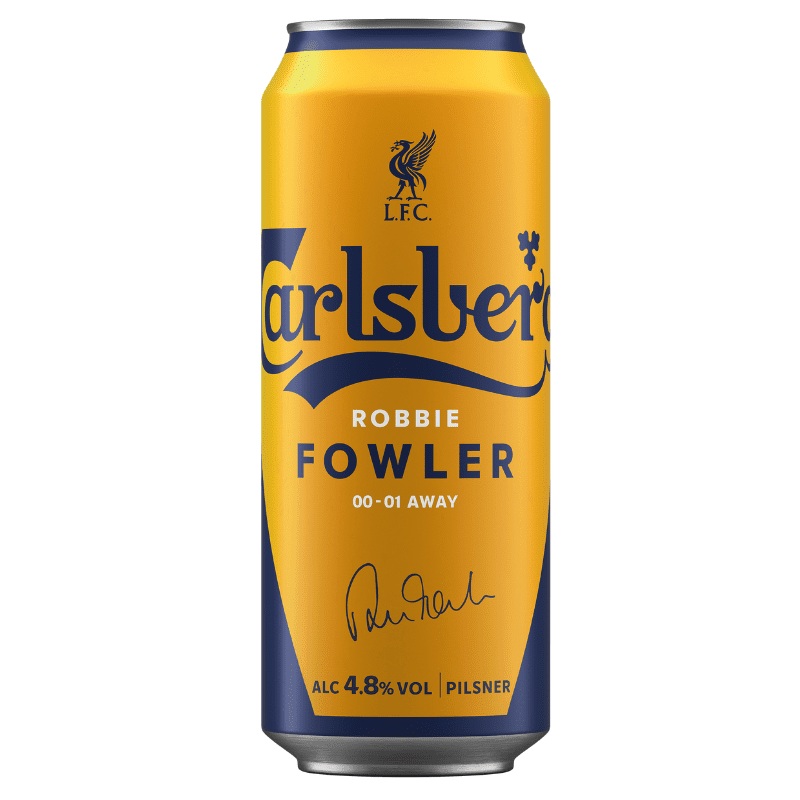 Carlsberg 'Robbie Fowler' Pilsner Beer 4-Pack