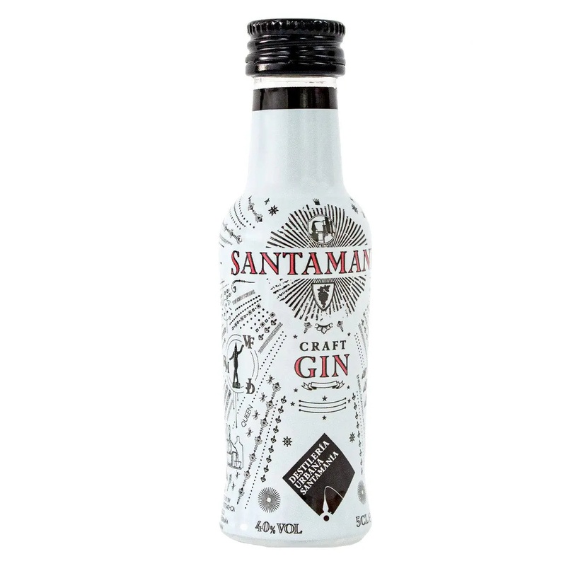 Santamana Craft Gin Miniature, 5 cl