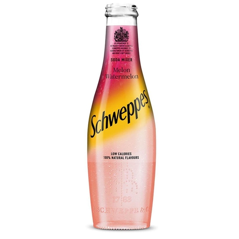 Schweppes Watermelon Soda Multipack, 24 x 200 ml