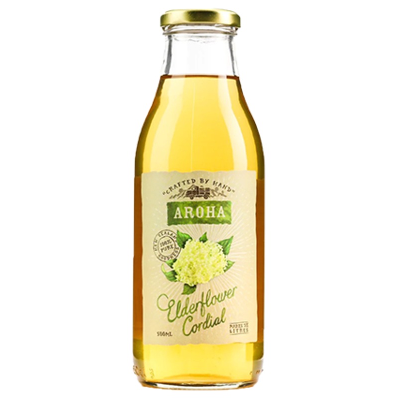 Aroha Elderflower Cordial 500ml